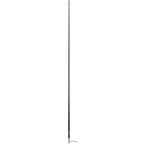 Scout 8' Black VHF Antenna 6dB Stainless Steel Ferrule w/5M RG-58 Coax Includes PL-259 KS-42