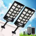 60W 90W Solar Outdoor Dusk to Dawn Lights with Remote Control