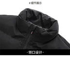 Men's Winter Jacket, Thick Warm Puffer Parka, Waterproof Down Coat