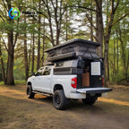 FlipStylez LLC® Overland Truck Camper with Full Kitchen | Pop-Up Rooftop Tent + Slide-Out Stove & Sink | Bulk & Custom Orders