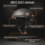 GRIT D.O.T. Helmet