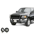 Black Horse Off-Road Modular Grille Guards - 17FP27MAPLFB
