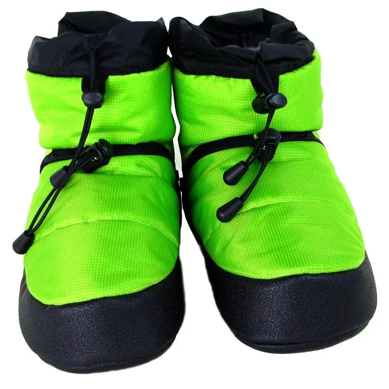 Polar Feet Camp Booties - Lime