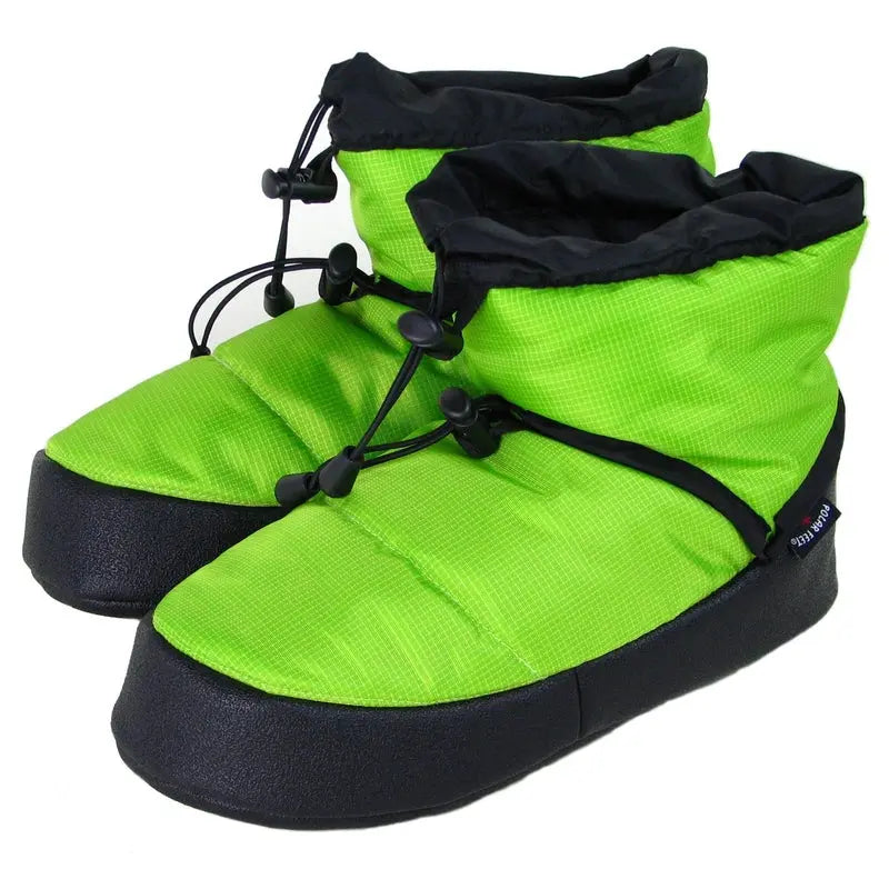 Polar Feet Camp Booties - Lime